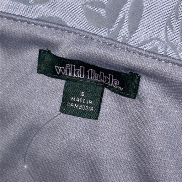 Wild Fable Off-Shoulder grey Mini Dress - Picture 2 of 7